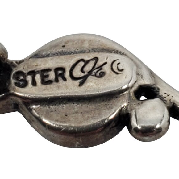 Set Of 2 Carolyn Pollack Sterling Silver Lapis Lazuli/Malachite Pendants #19695 - Picture 6 of 9